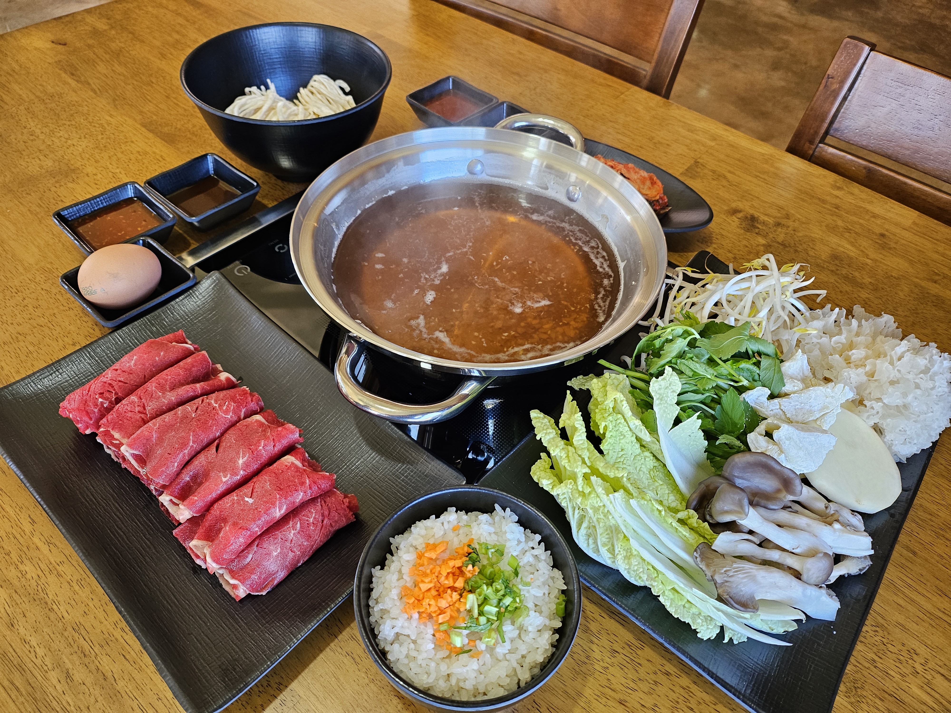 맑은 샤브칼국수