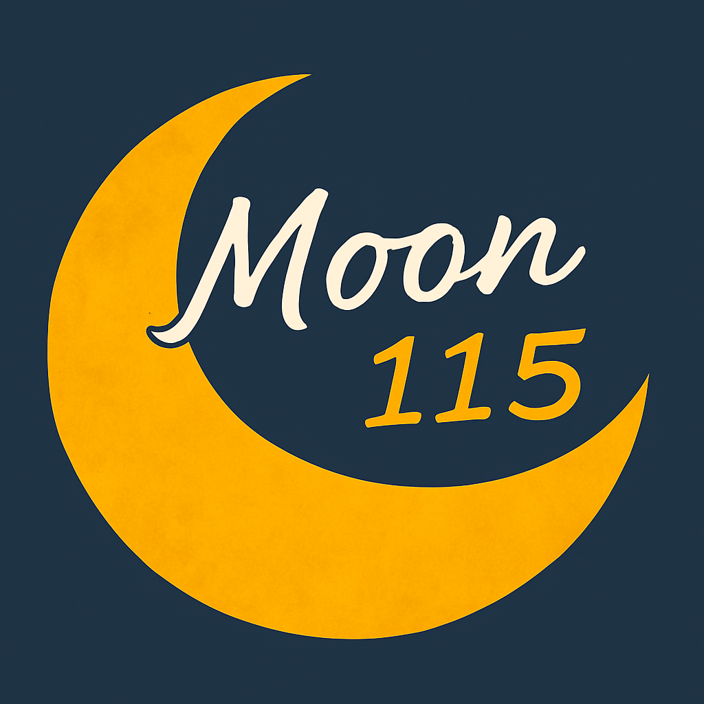 moon115 브랜드 로고